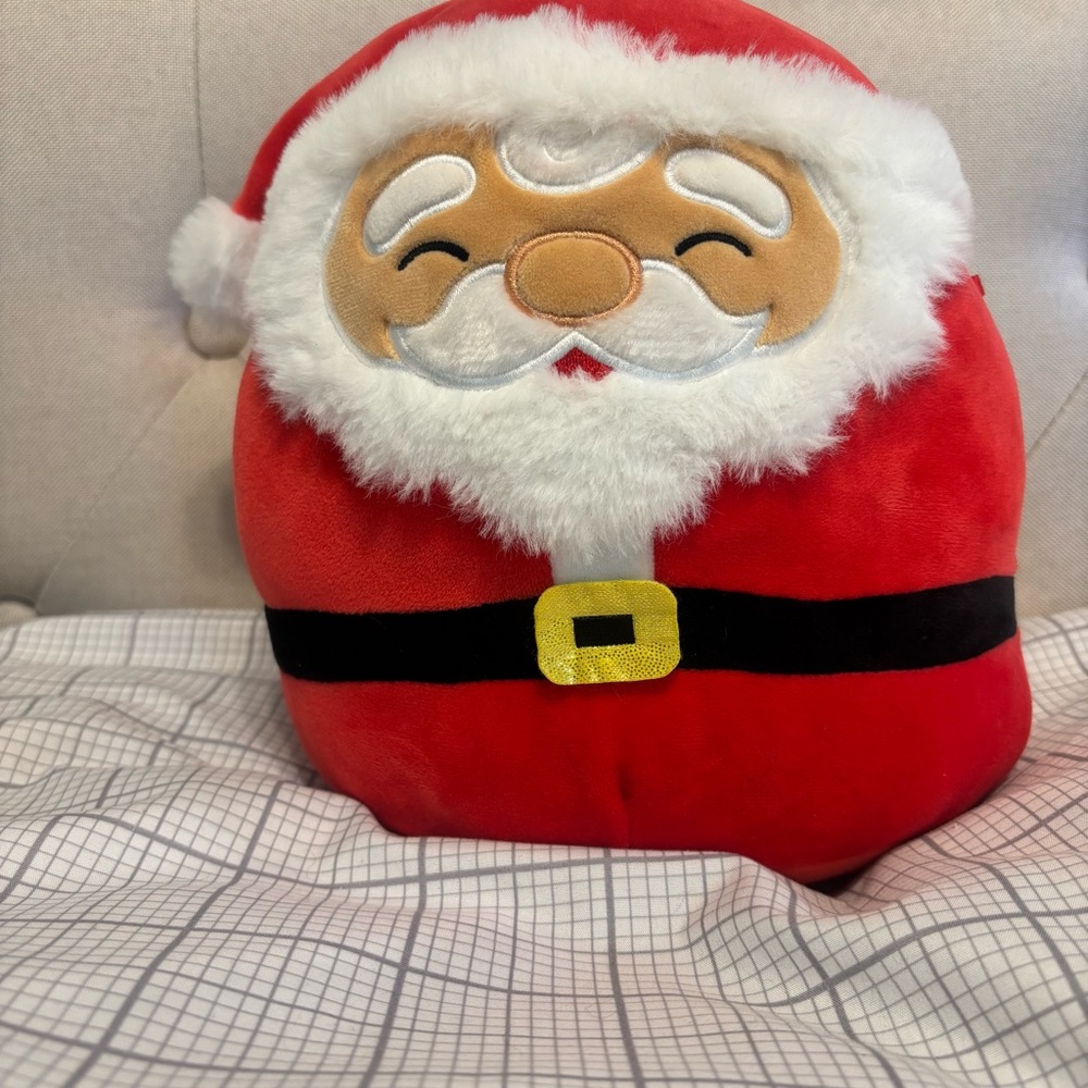 Santa Claus 8” Squishmallow - No Tag - Christmas